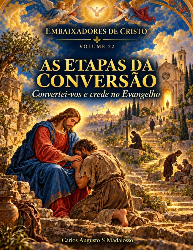 Capa de As Etapas da Conversão